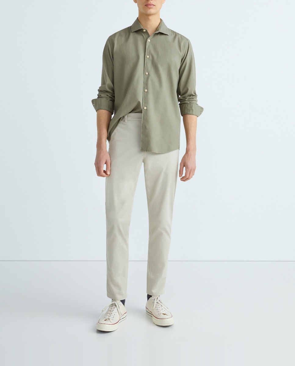 Imagen 0 de Pantalón chino de hombre Slim Fit