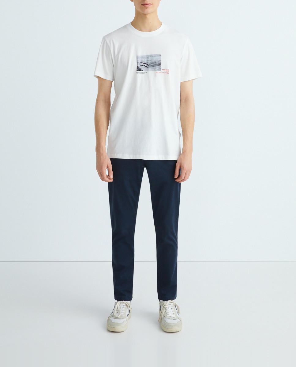 Imagen 0 de Pantalón chino de hombre Slim Fit