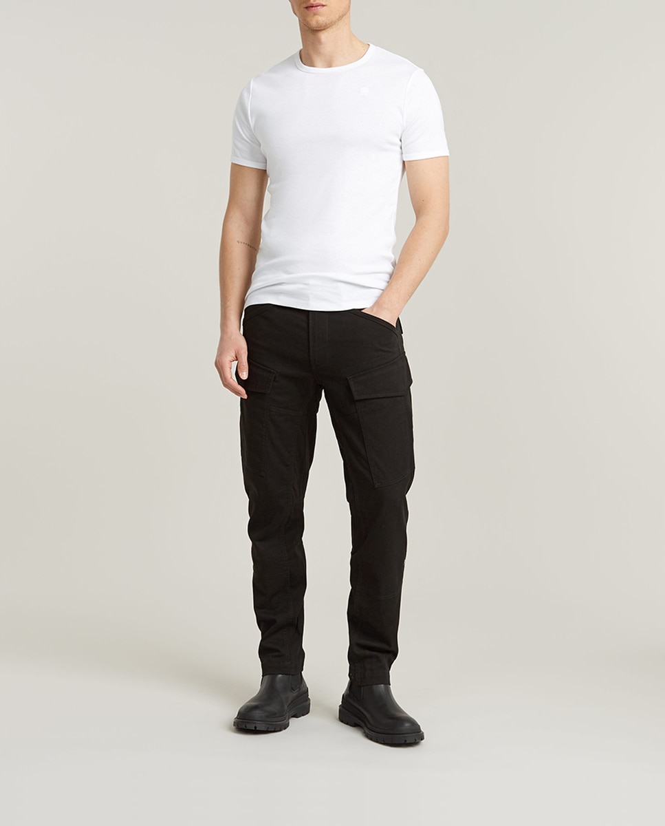 Imagen 0 de Pantalones Cargo de corte estrecho y recto de hombre