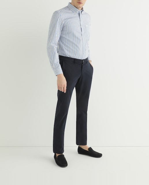 Imagen 0 de Chino de hombre slim azul marino