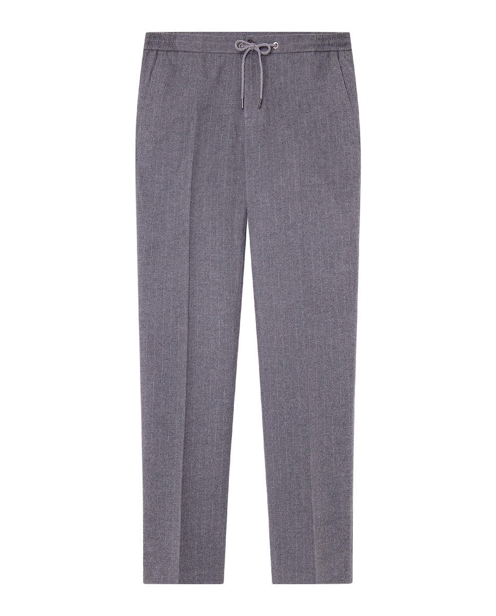 Imagen 0 de Pantalón de hombre de lana estilo jogger slim fit