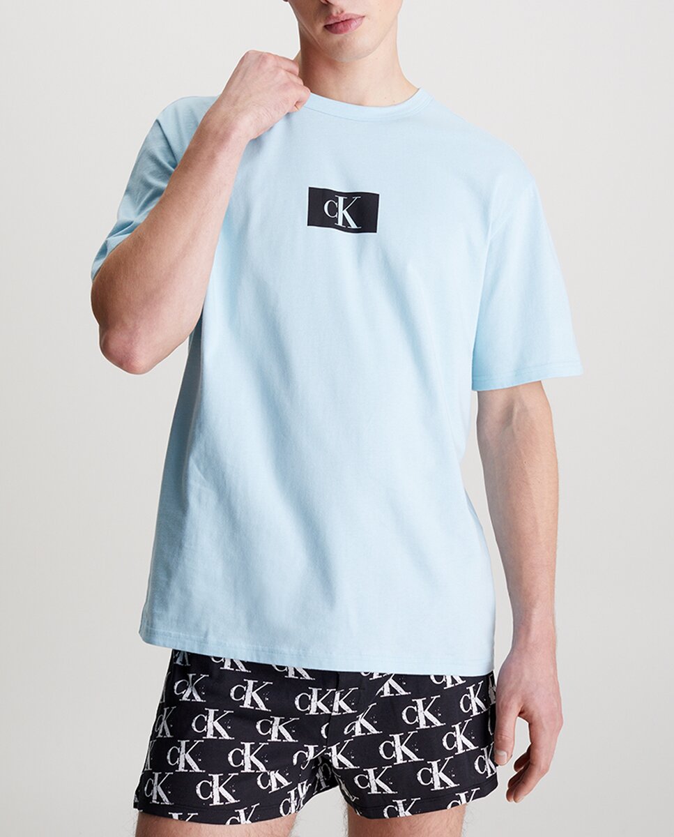 Imagen 0 de Camiseta de estar por casa de algodón orgánico de hombre