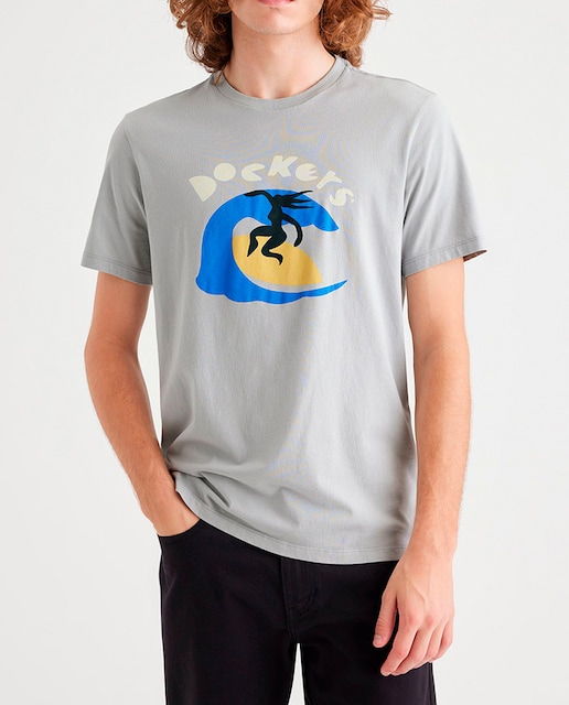 Imagen 0 de Camiseta de hombre de manga corta slim fit