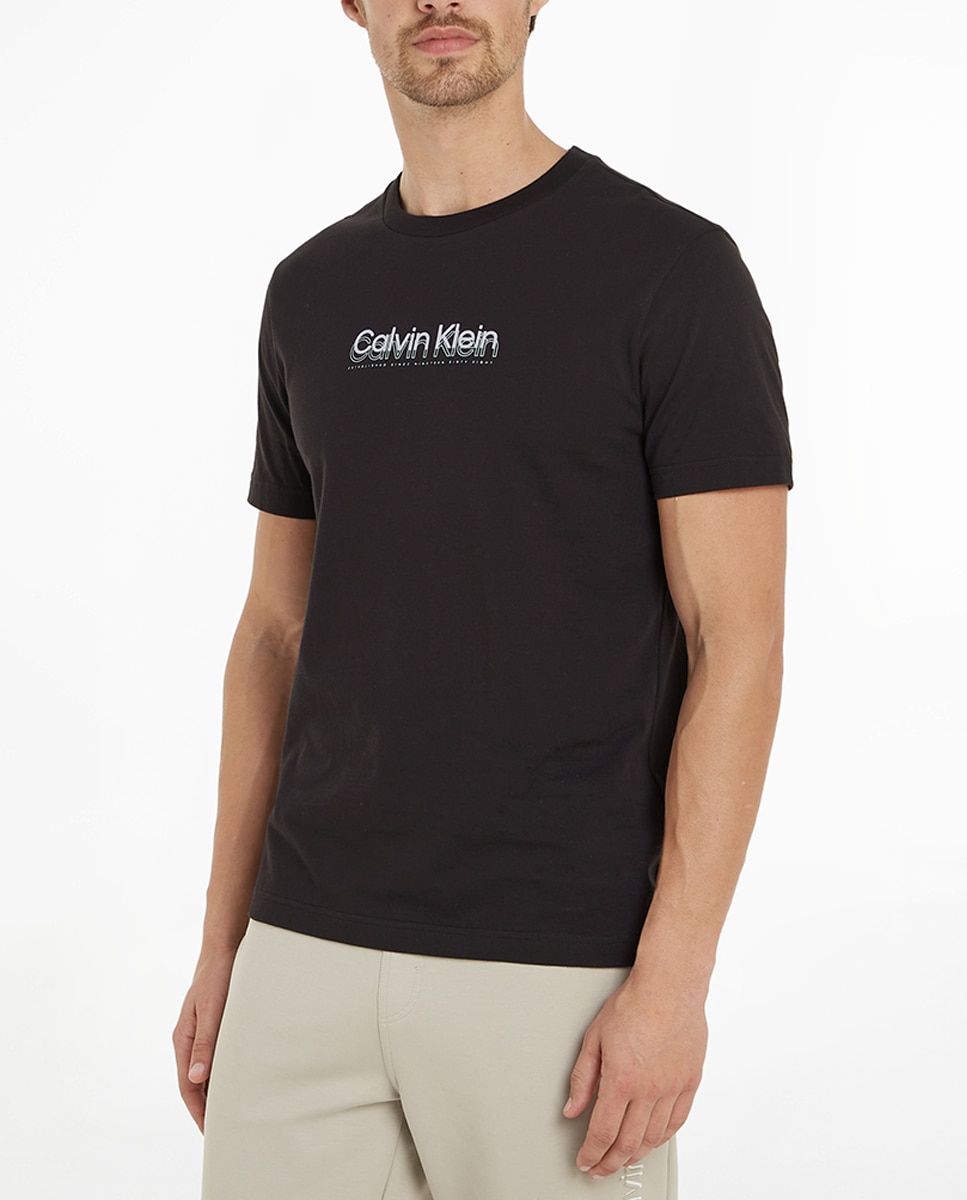Imagen 0 de Camiseta Hombre manga corta con logo frontal