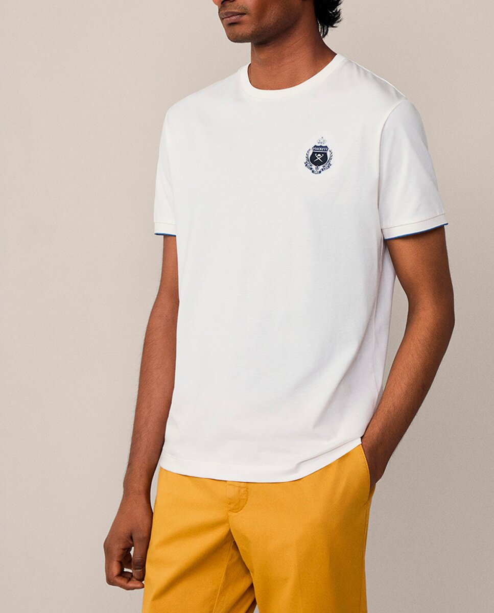 Imagen 0 de Camiseta de hombre con escudo Heritage tallas grandes