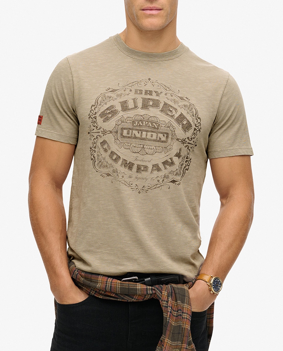 Imagen 0 de Camiseta con gráfico Workwear Script