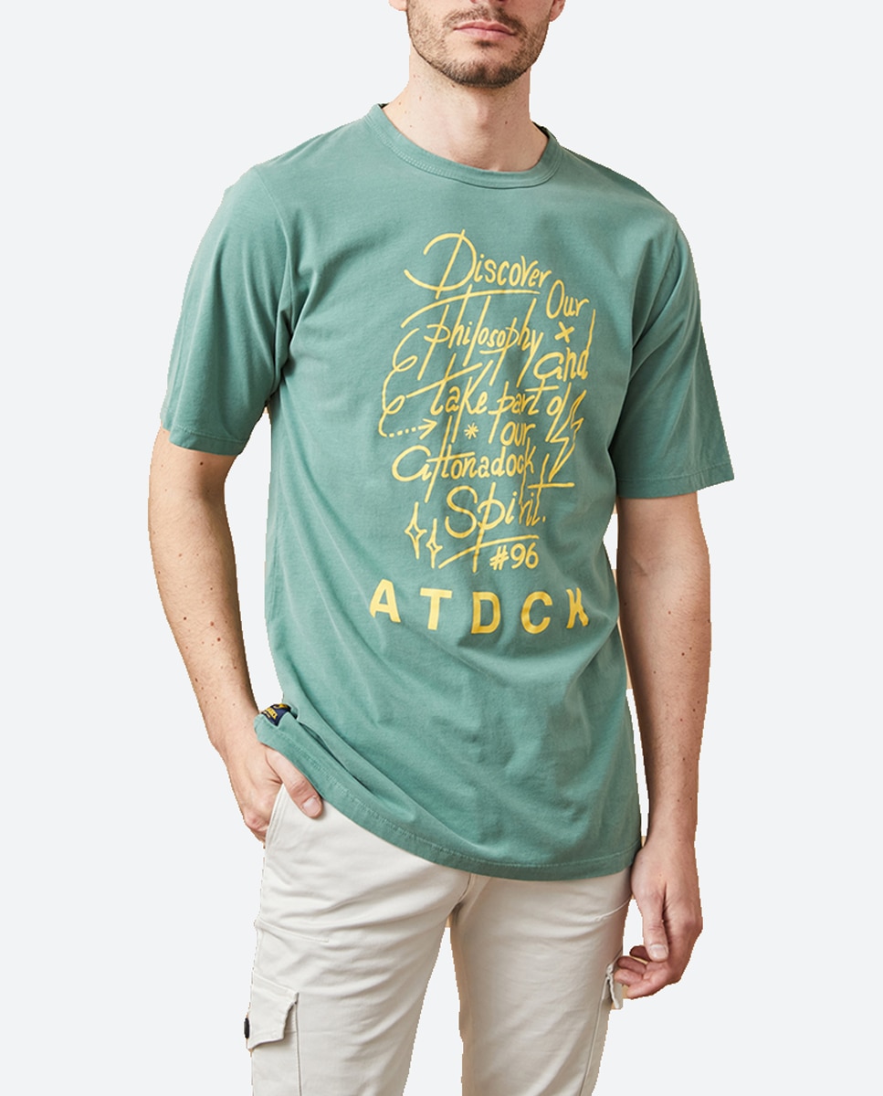 Imagen 0 de Camiseta de hombre serigrafiada.