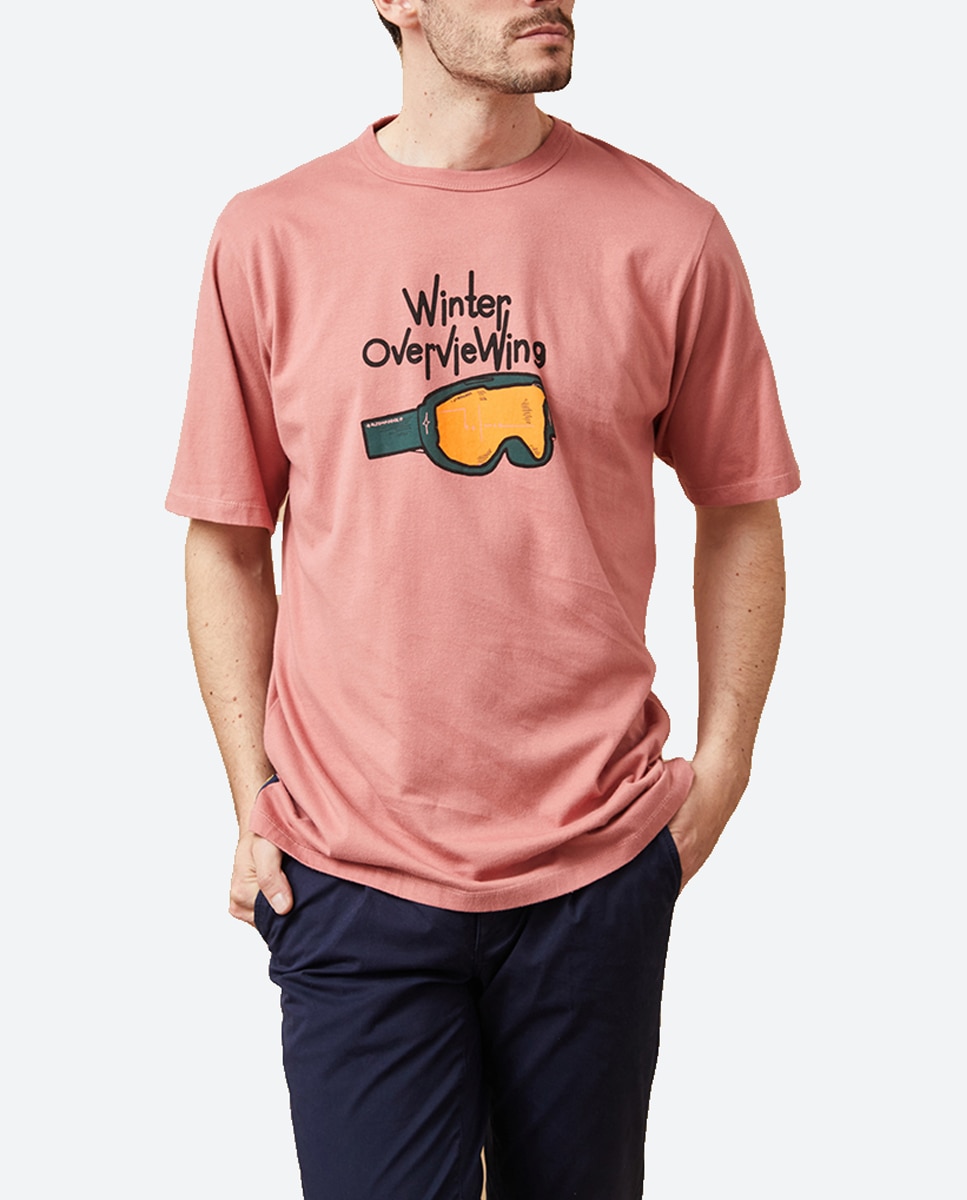 Imagen 0 de Camiseta de hombre, serigrafia en delantero.
