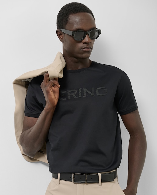 Imagen 0 de Camiseta de hombre manga corta con logo relieve pecho