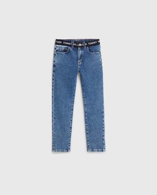 Imagen 0 de Pantalón vaquero de niño largo de corte recto
