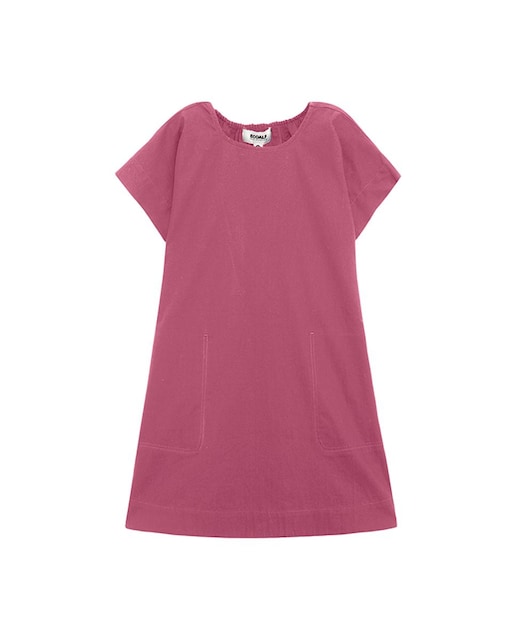 Imagen 0 de Vestido de niña corto, cuello redondo