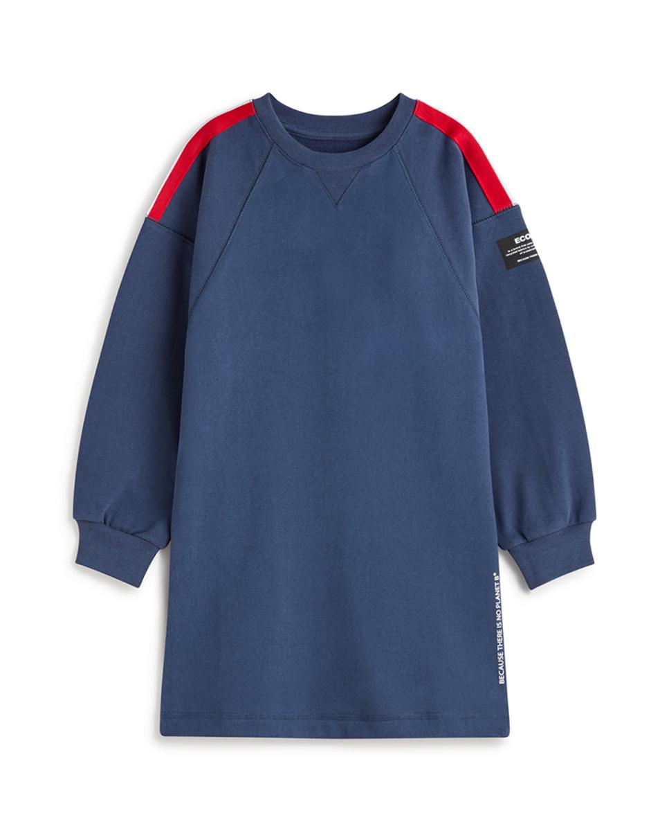 Imagen 0 de Vestido de niña corto, cuello redondo