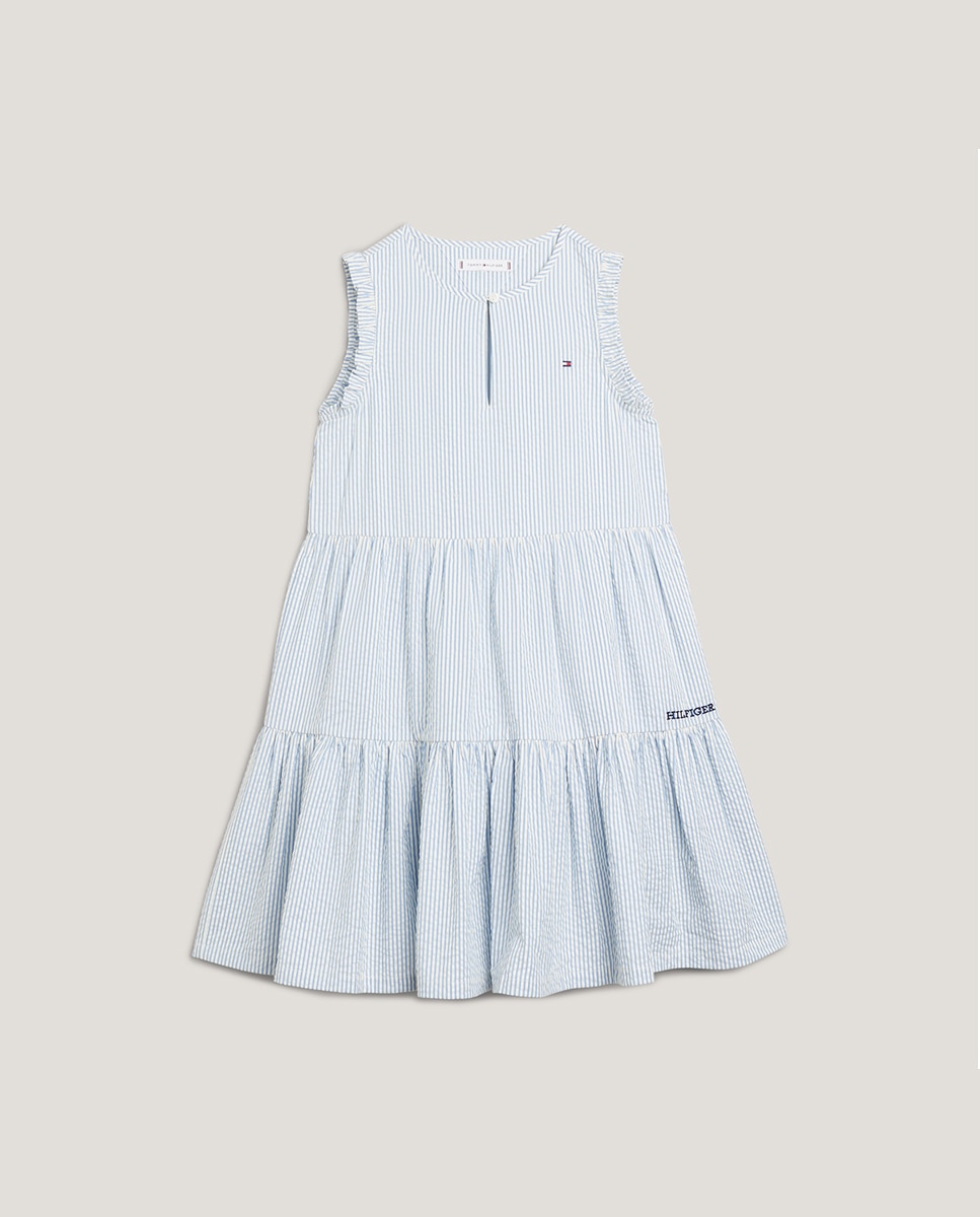 Imagen 0 de Vestido de niña sin mangas con vuelo