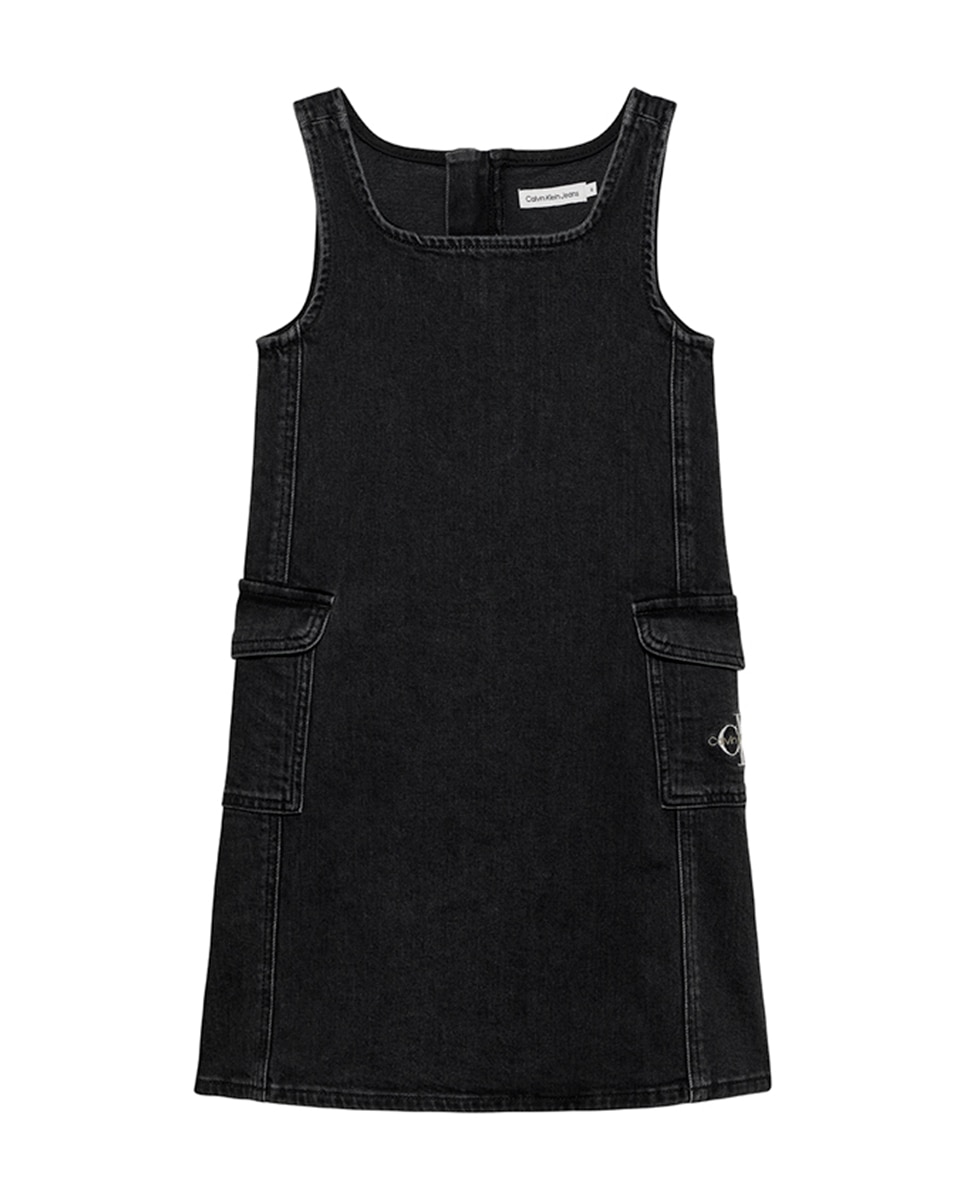 Imagen 0 de Vestido vaquero de niña