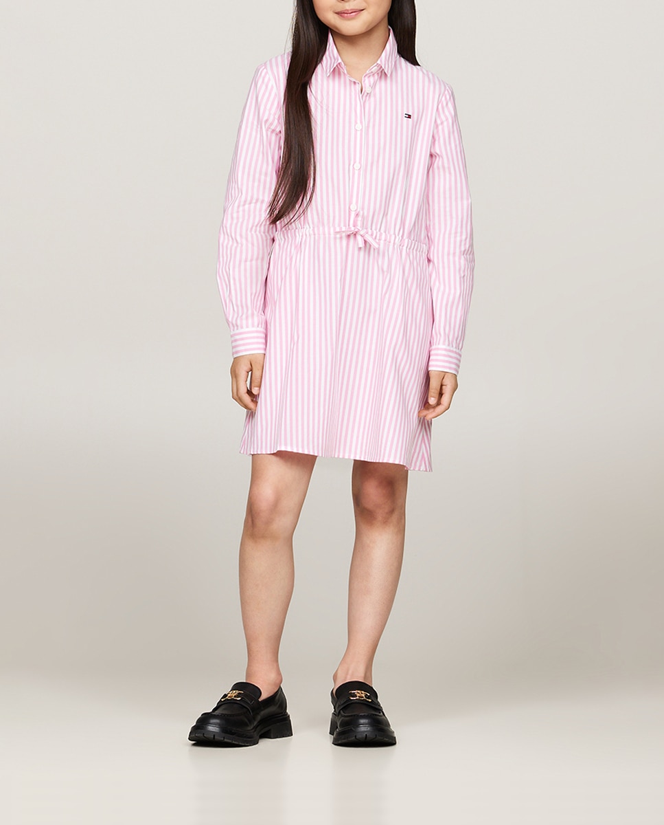 Imagen 0 de Vestido camisero de bebé niña de manga larga
