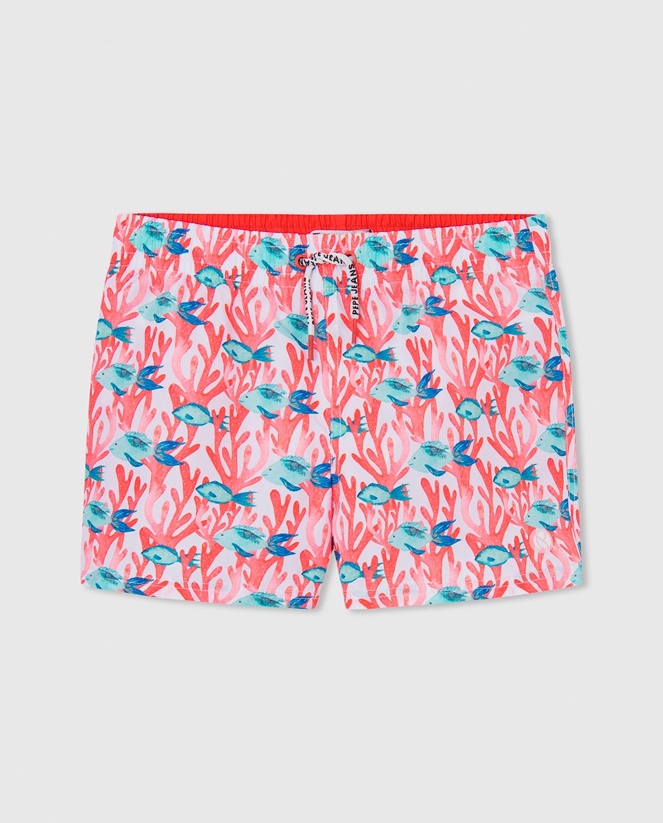 Imagen 0 de Bañador estampado veraniego de niño