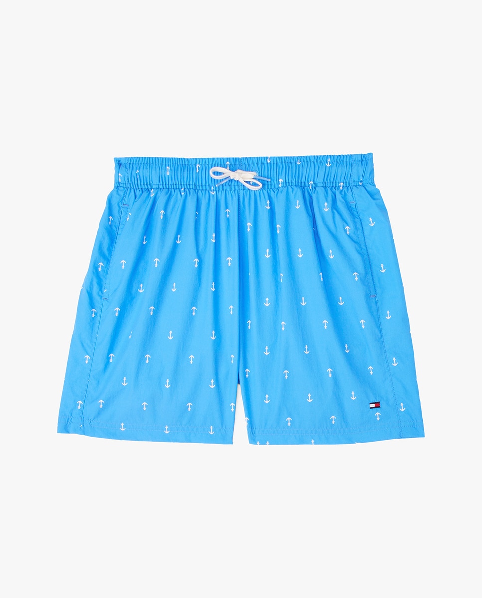 Imagen 0 de Bañador de niño con cordón ajustable y logo bandera