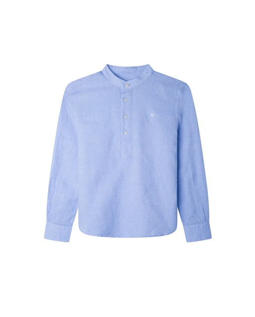Imagen 0 de Camisa de niño polera en color celeste