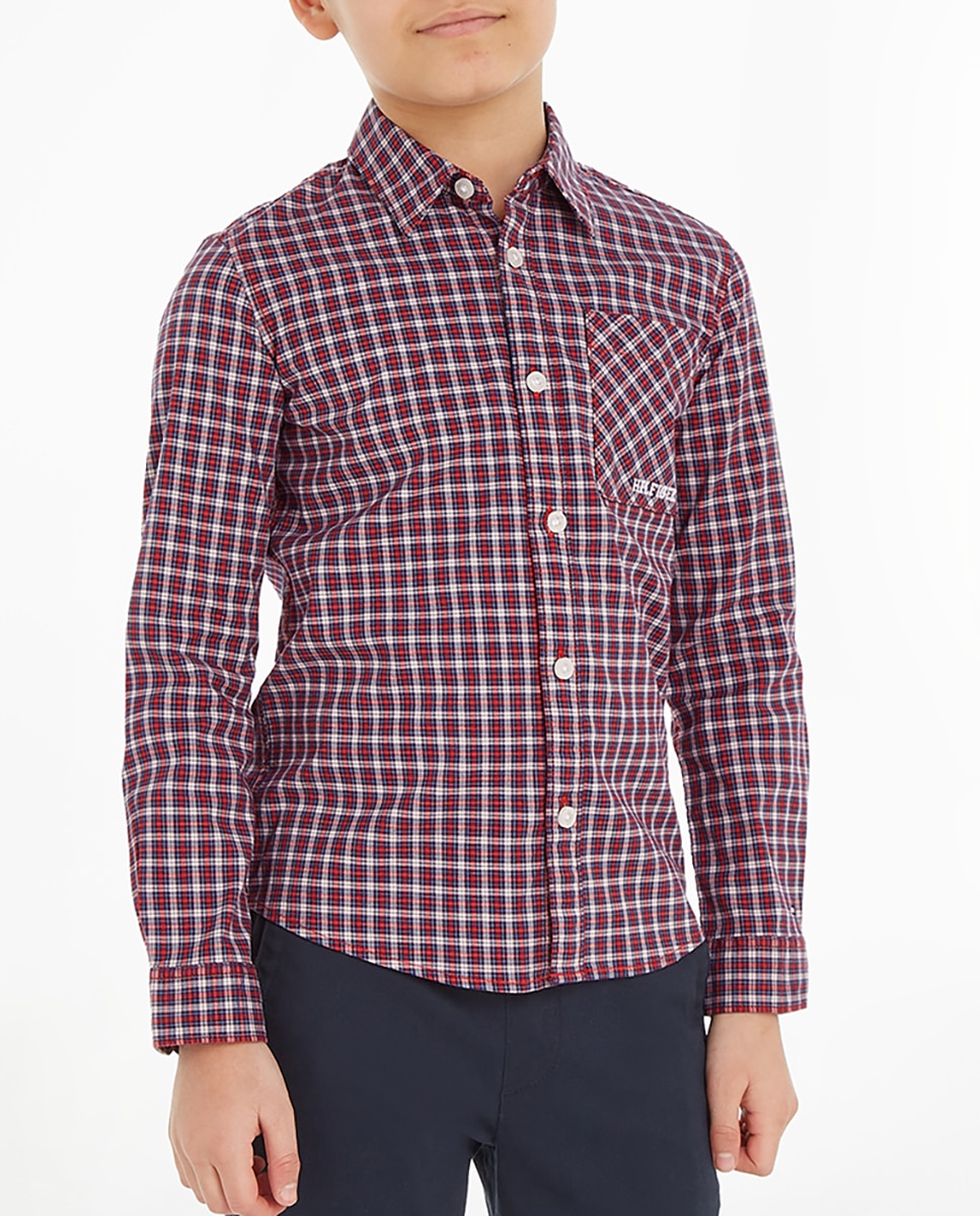 Imagen 0 de Camisa de niño de manga larga estampada