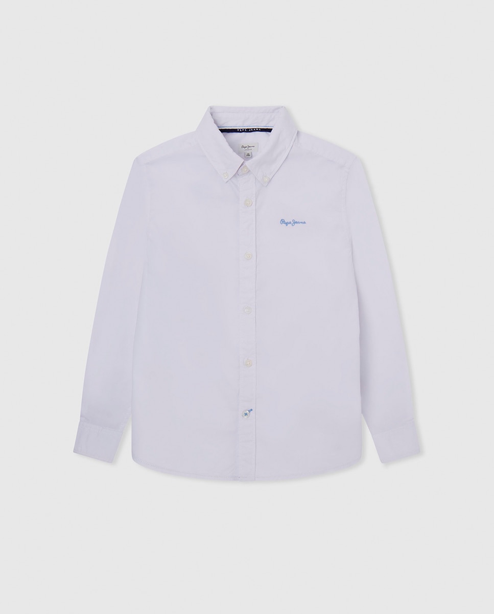 Imagen 0 de Camisa de niño manga larga 100% algodón