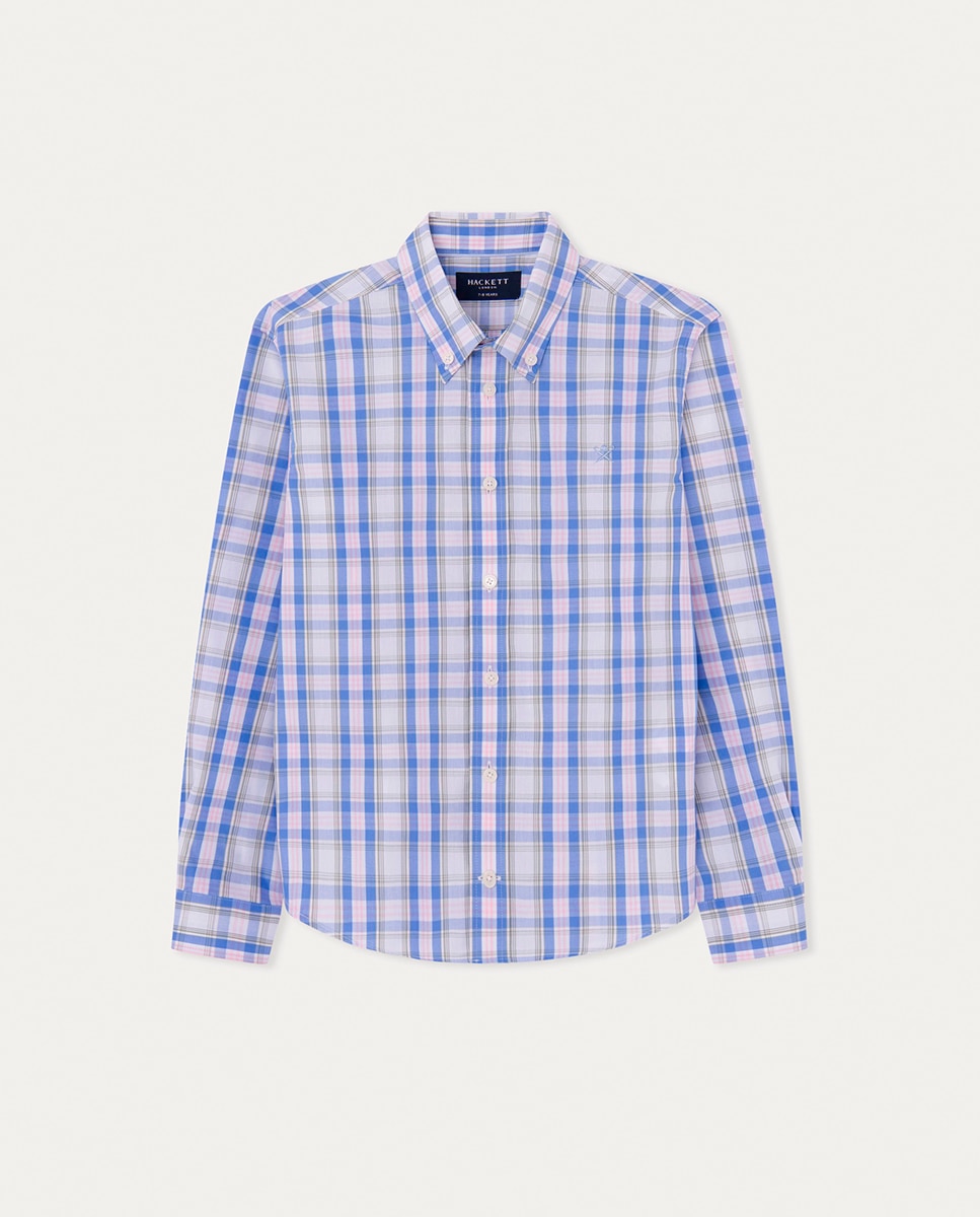 Imagen 0 de Camisa de niño a cuadros