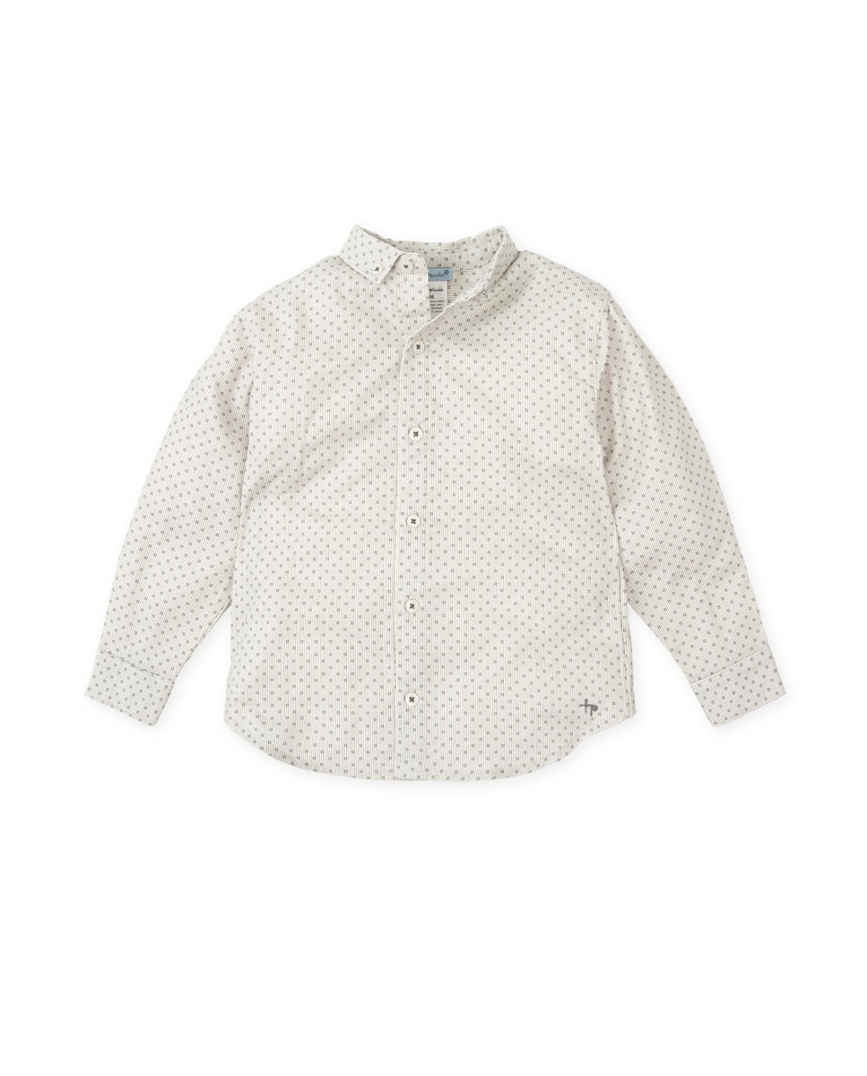 Imagen 0 de Camisa de bebé niño estampada de manga larga