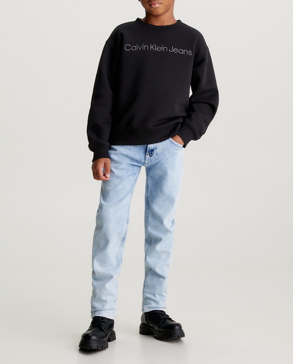 Imagen 0 de Vaquero de niño azul straight fit
