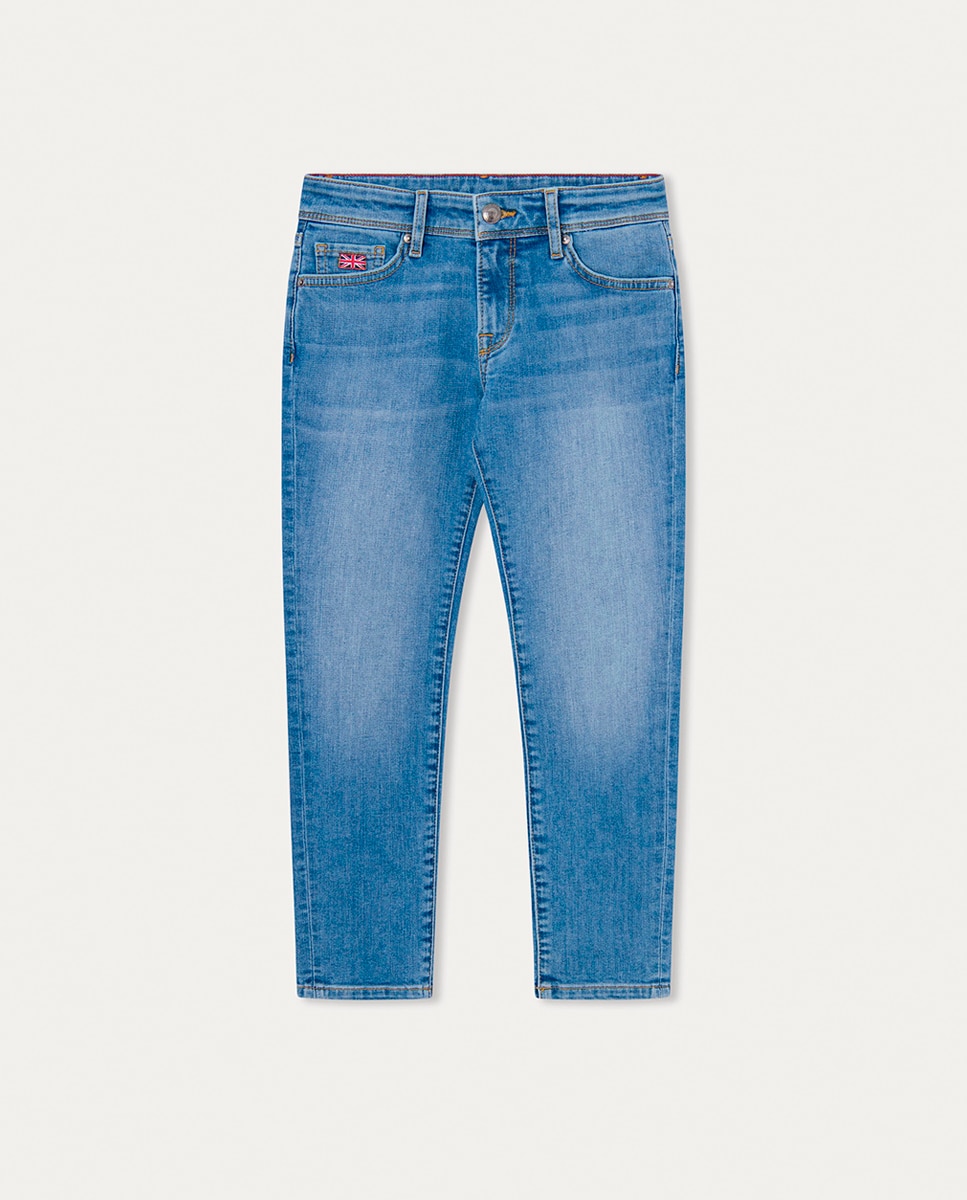 Imagen 0 de Pantalón de niño vaquero slim fit