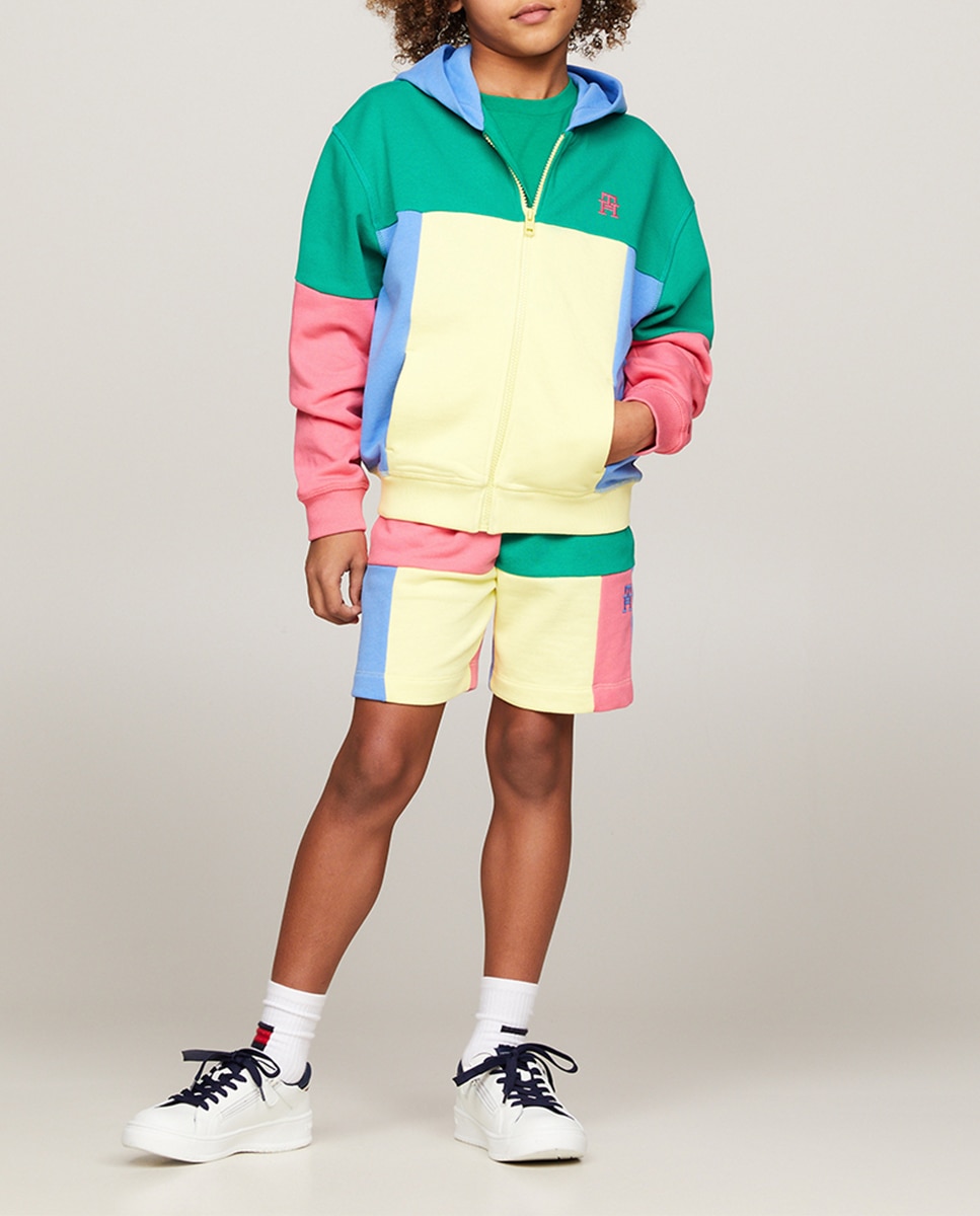 Imagen 0 de Pantalón de niño corto colorblock