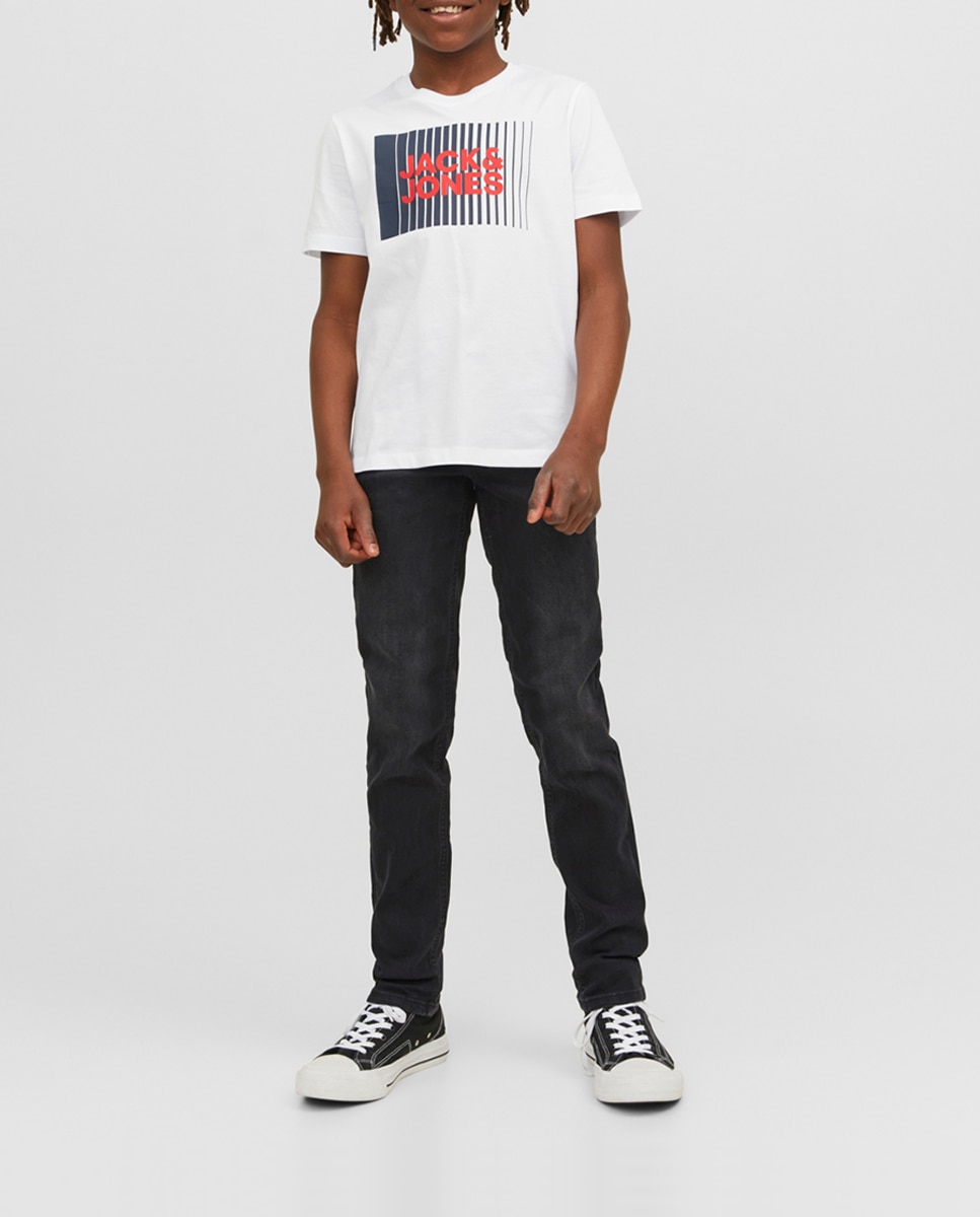 Imagen 0 de Vaquero negro slim de niño