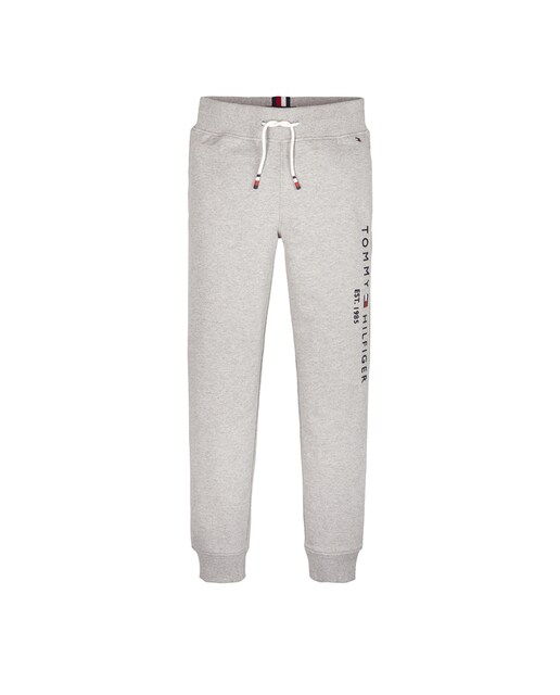 Imagen 0 de Pantalón deportivo de niño  en gris con logo bordado