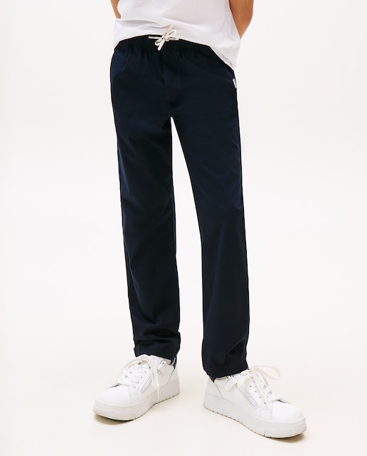 Imagen 0 de Pantalón de niño largo estilo chino y cintura ajustable