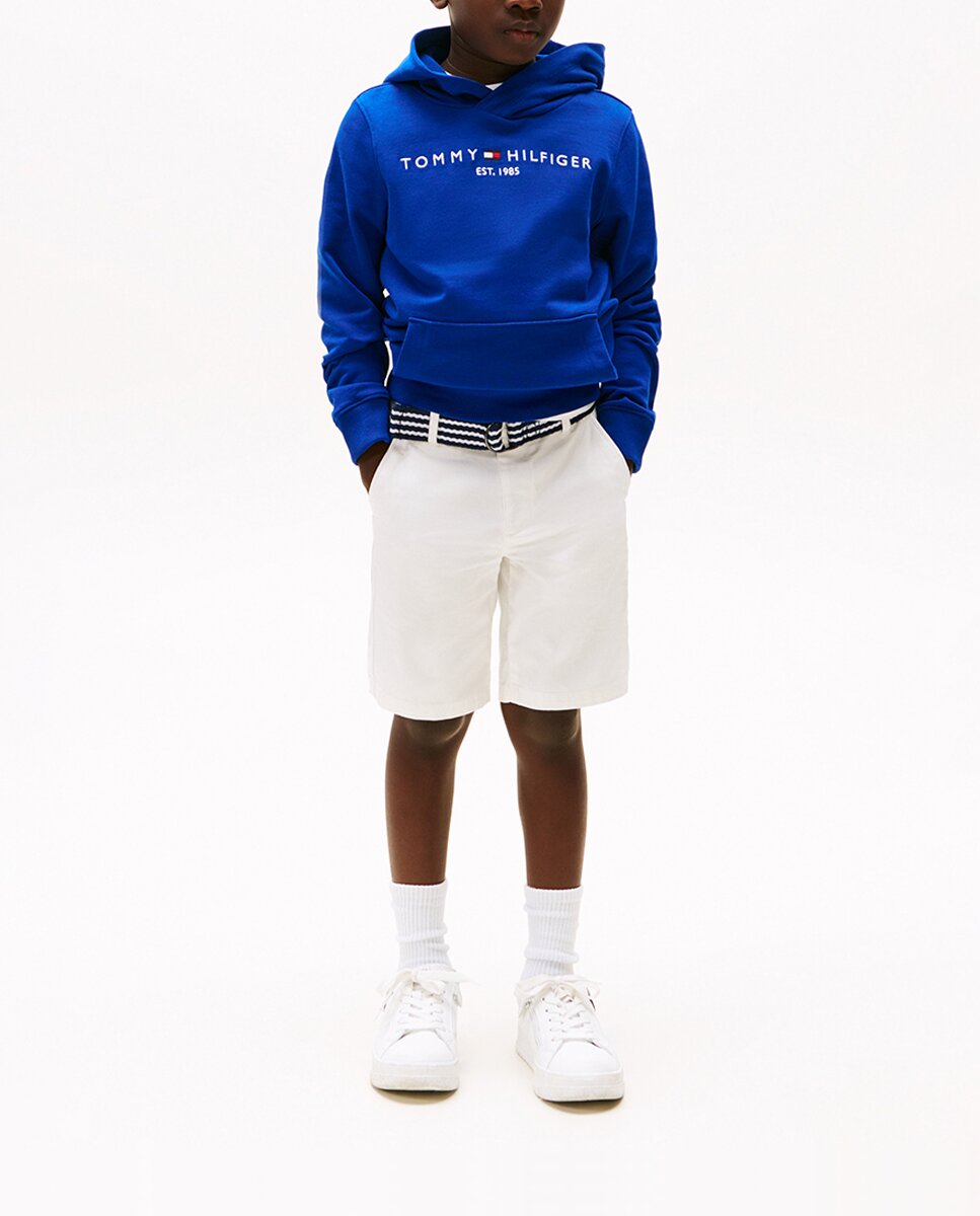 Imagen 0 de Bermuda de niño estilo chino con cinturón
