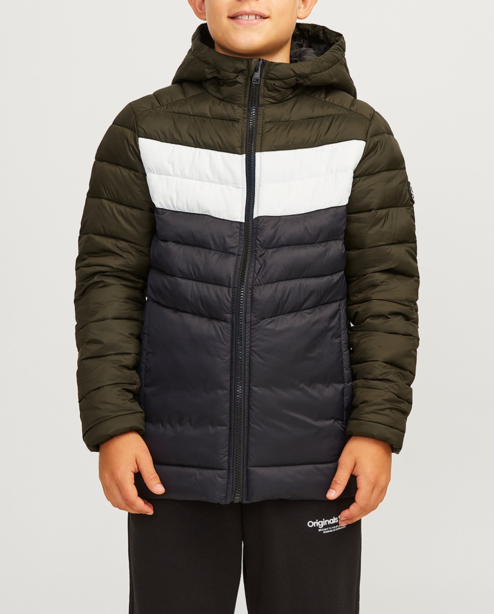Imagen 0 de Chaqueta acolchada con capucha de niño