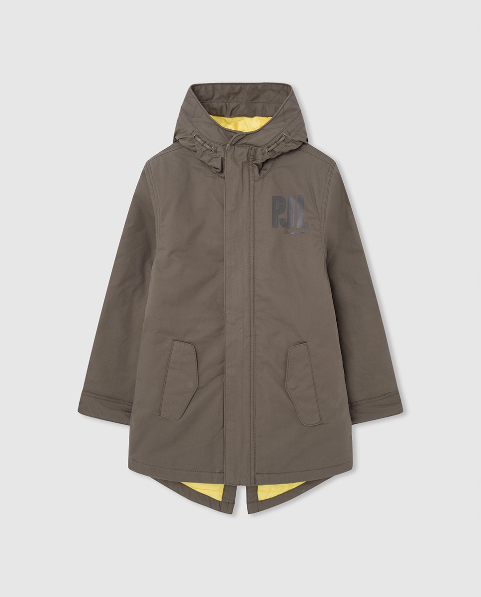 Imagen 0 de Parka de algodón interior a constraste para niño