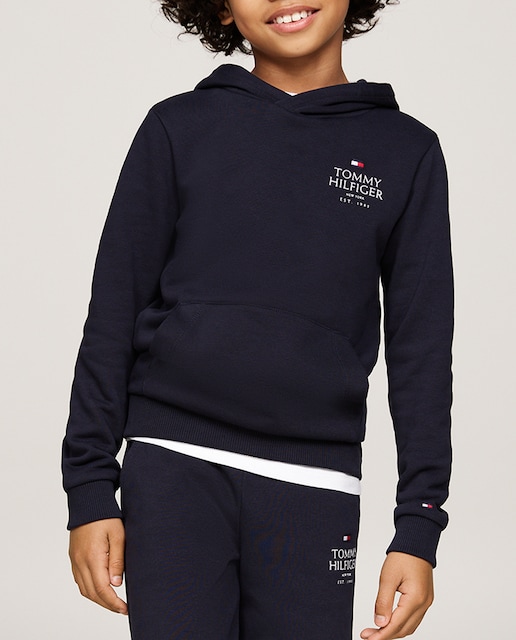 Imagen 0 de Sudadera de niño con capucha sin cremallera