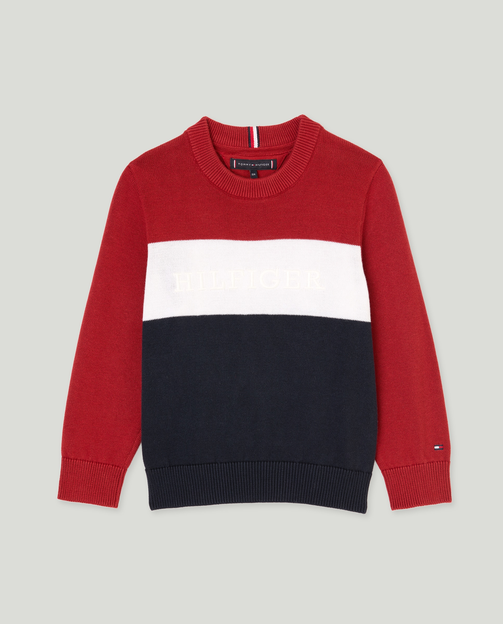 Imagen 0 de Jersey de niño de cuello redondo colorblock