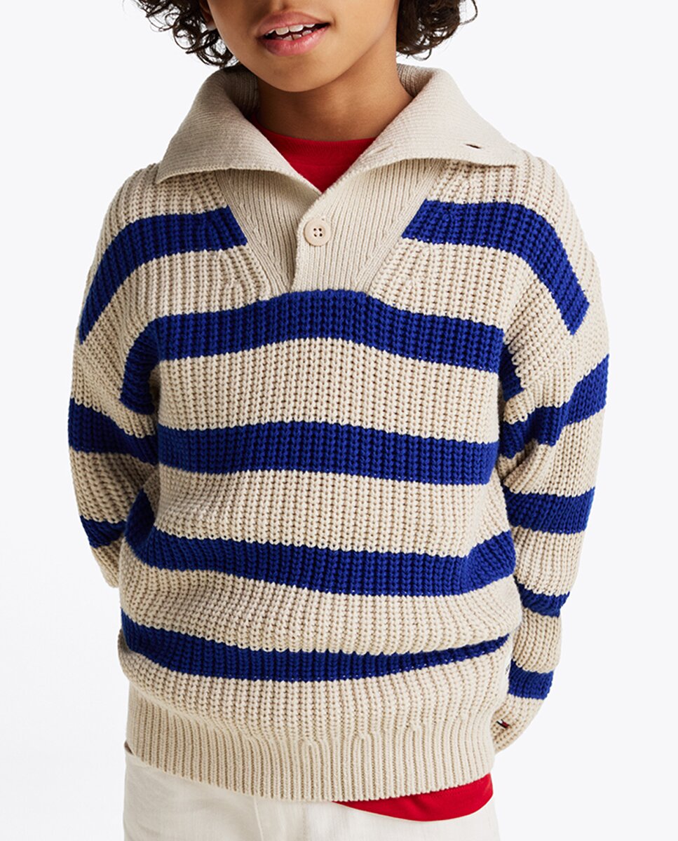 Imagen 0 de Jersey de niño de estampado con cierre de botones