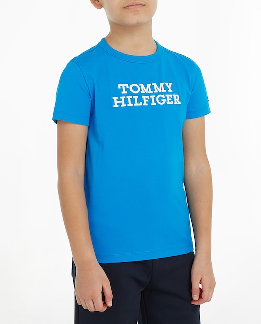 Imagen 0 de Camiseta de niño de cuello redondo y manga corta