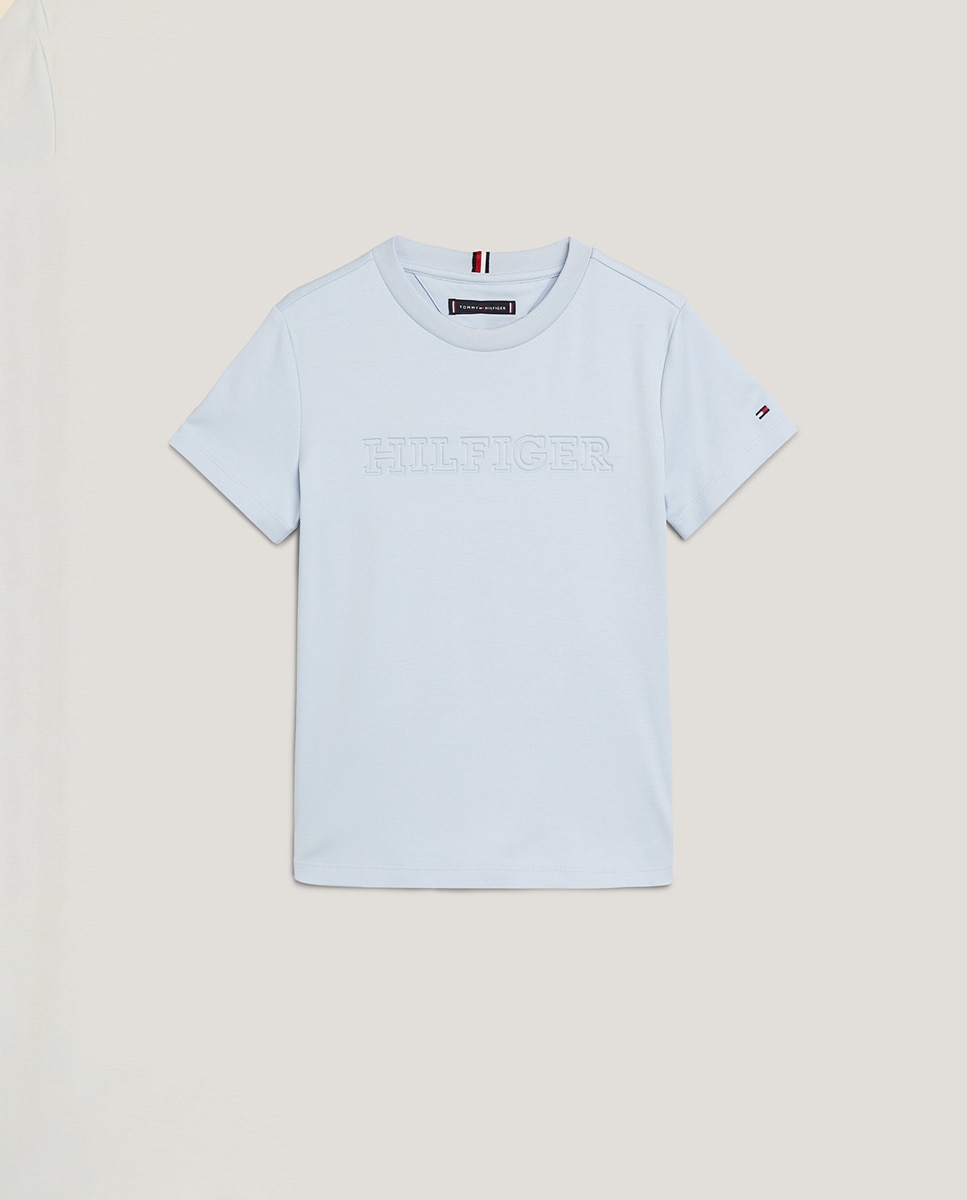 Imagen 0 de Camiseta de niño manga corta y cuello redondo