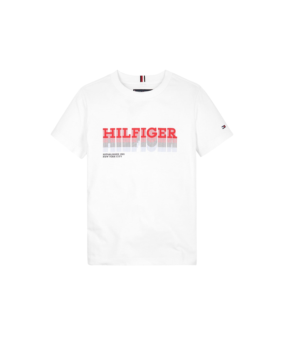 Imagen 0 de Camiseta de niño manga corta y cuello redondo