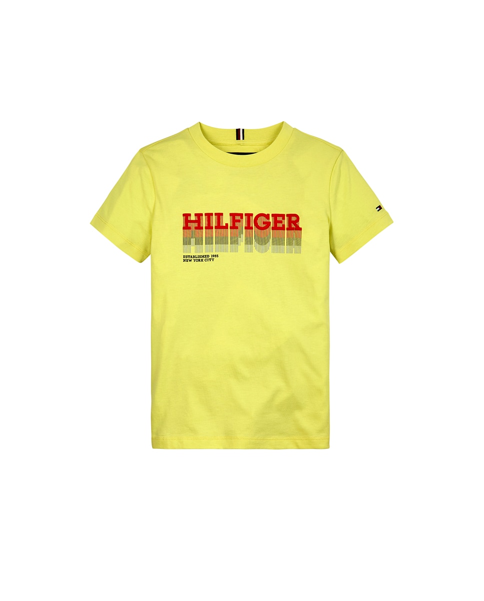 Imagen 0 de Camiseta de niño manga corta y cuello redondo