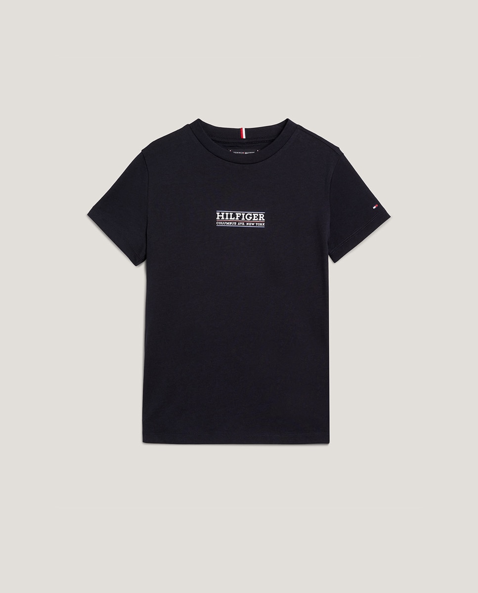 Imagen 0 de Camiseta de niño manga corta y cuello redondo