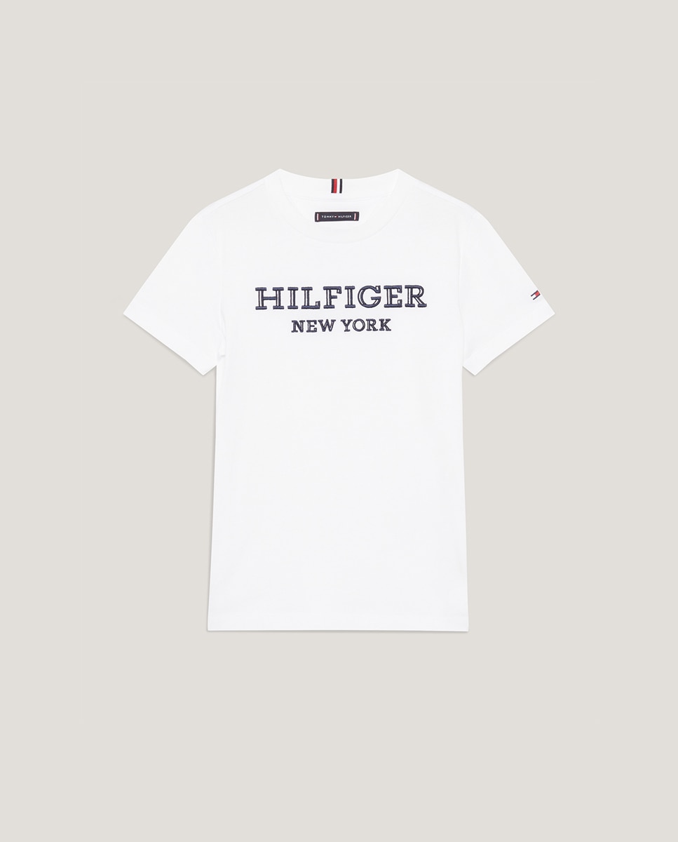 Imagen 0 de Camiseta de niño manga corta y cuello redondo
