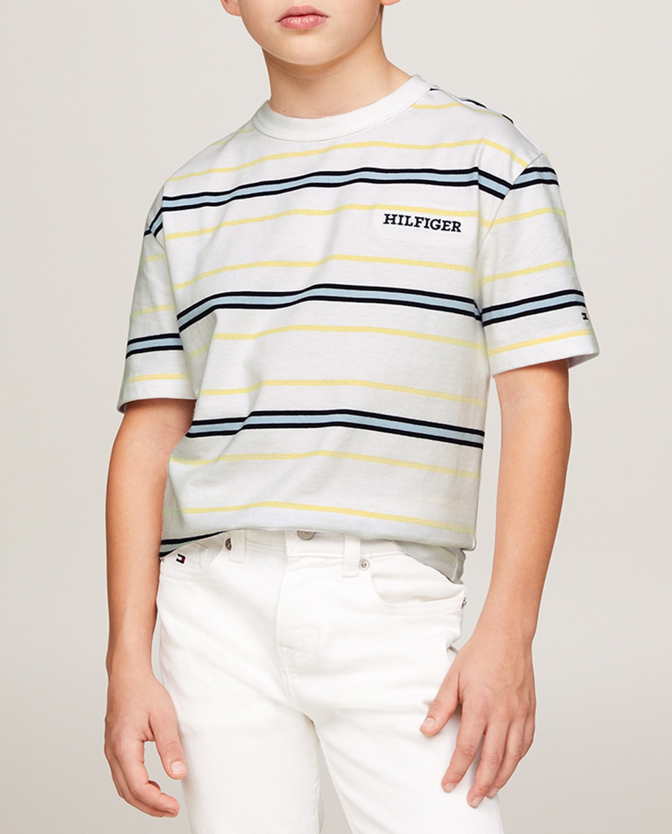 Imagen 0 de Camiseta de niño manga corta y cuello redondo
