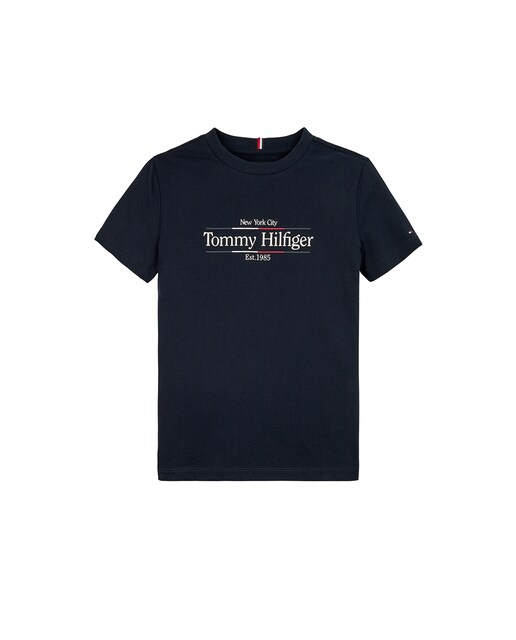 Imagen 0 de Camiseta de niño manga corta y cuello redondo