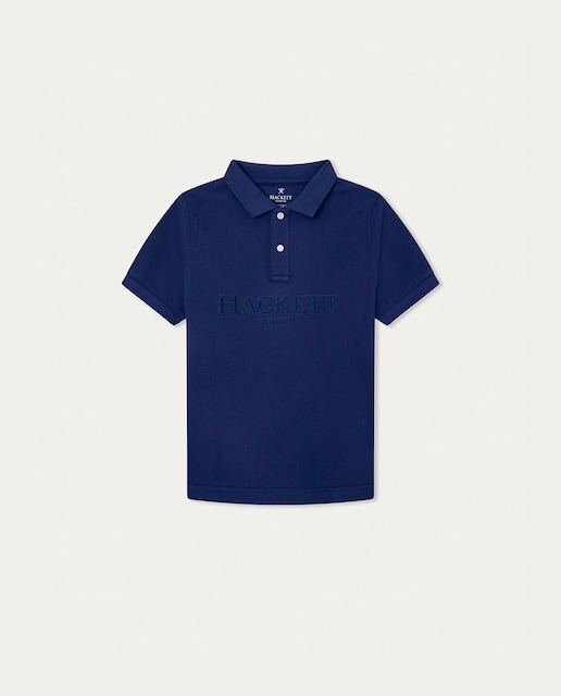 Imagen 0 de Polo de niño con logotipo bordado