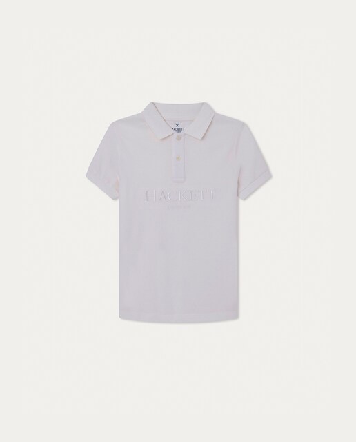 Imagen 0 de Polo de niño con logotipo bordado