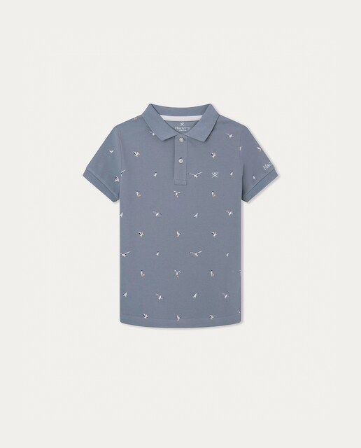 Imagen 0 de Polo de niño con estampado de gaviotas
