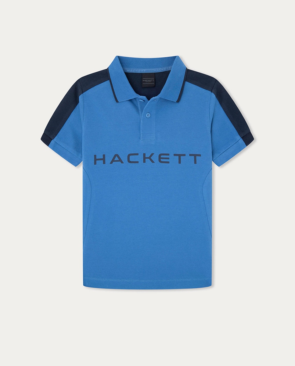 Imagen 0 de Polo bicolor de niño Hackett sport